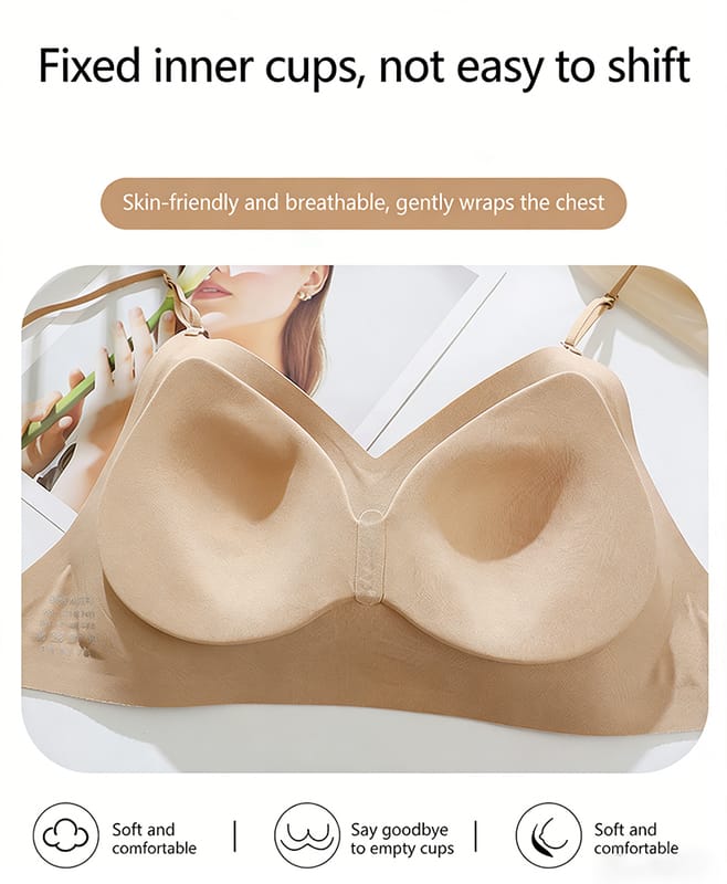 Criss Cross Thin Strap Push Up Bra detail 7