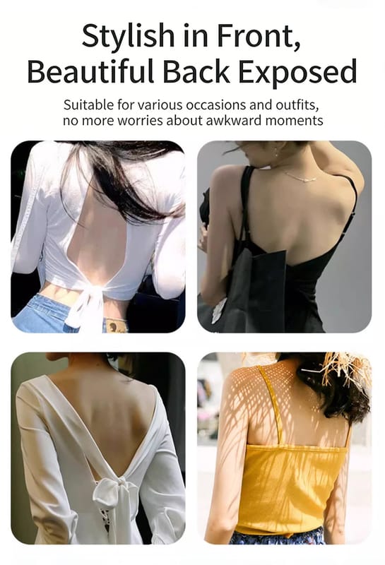 Criss Cross Thin Strap Push Up Bra detail 8