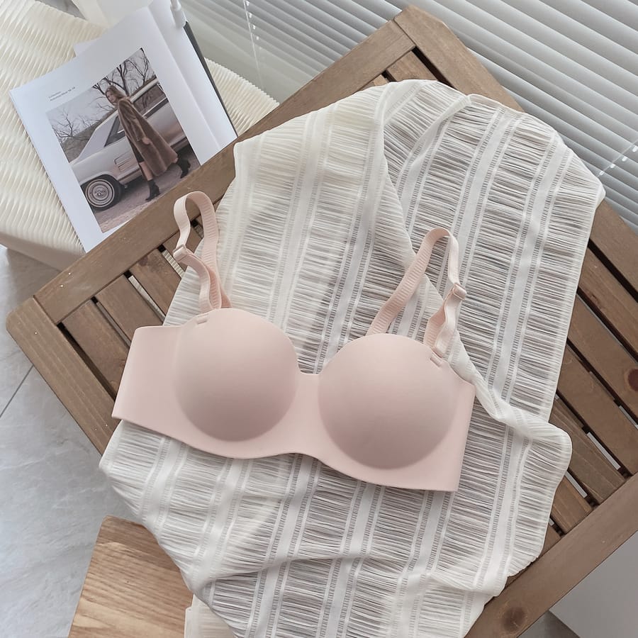 Demi Cup Push Up Anti Sagging Wirefree Shaping Bra
