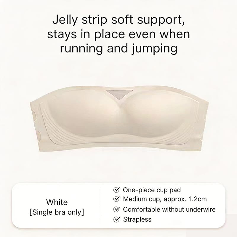 Strapless Anti Slip Seamless Bandeau Push Up Bra