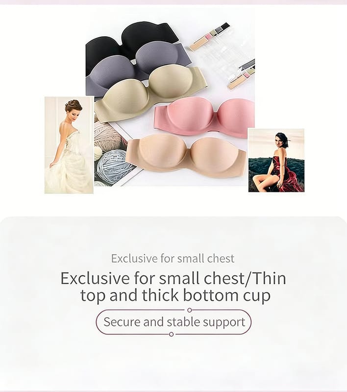 Strapless Anti Slip Seamless Bra detail 3