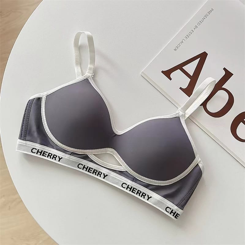 Color Block Seamless Wirefree Sports Bra