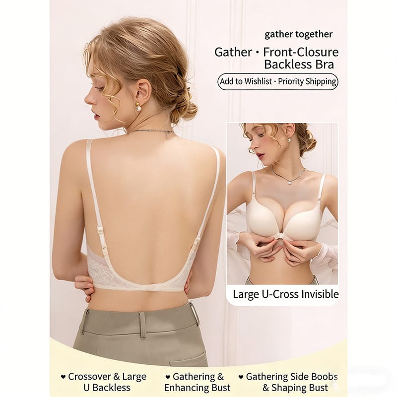 Front Closure Racerback Ultra Thin Breathable Bra