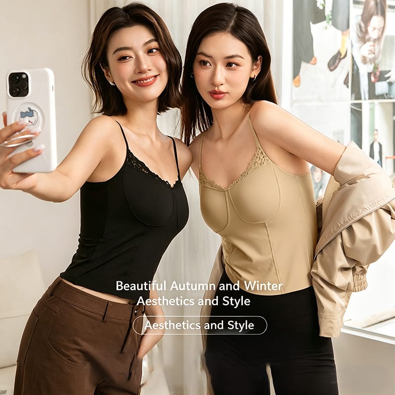 Thermal Silk Spaghetti Strap Camisole