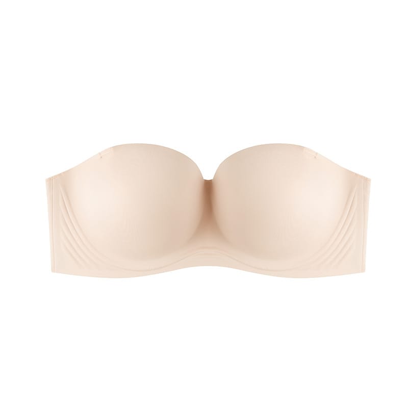 Plus Size Strapless Minimizer Seamless Bandeau