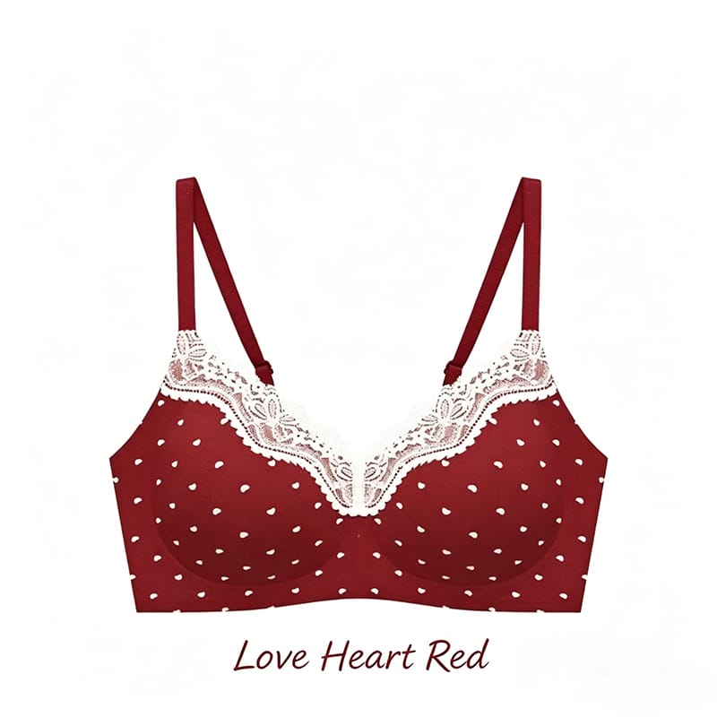 French Floral Side Smoothing Beauty Back Bra Set