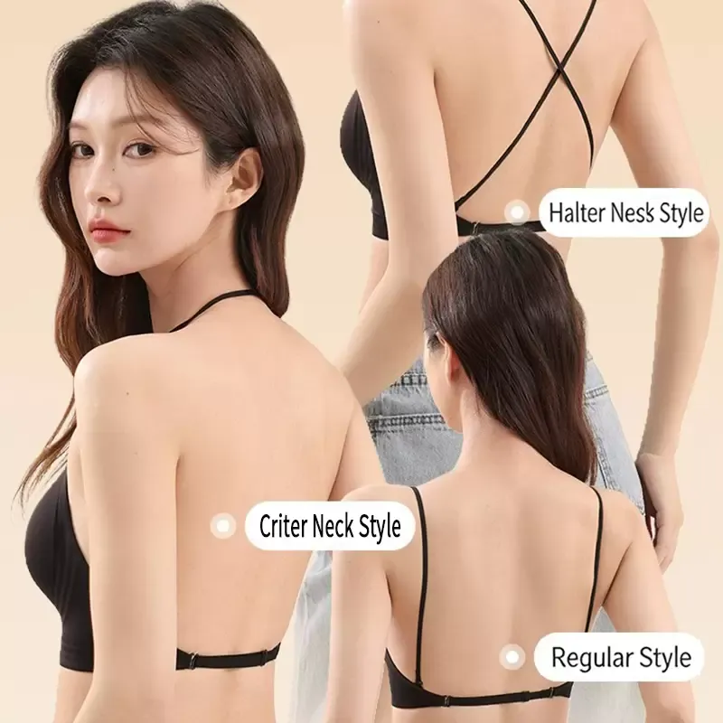 Seamless Backless Push-Up Bra 4