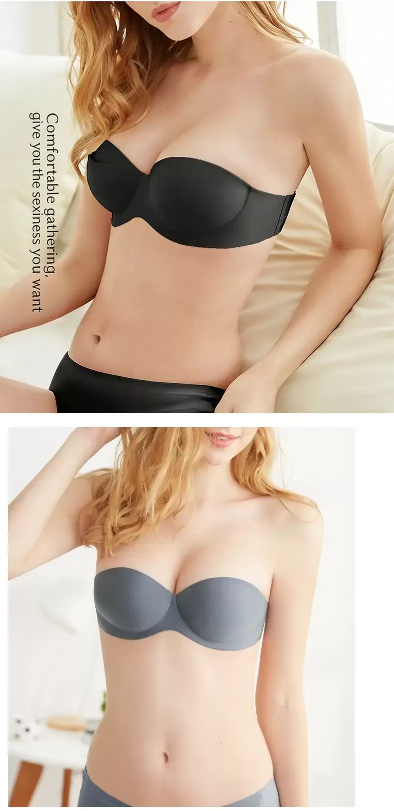 Strapless Push-Up Bra 16