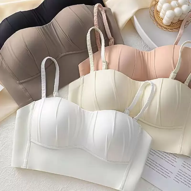 Strapless Wireless Push-Up Bra