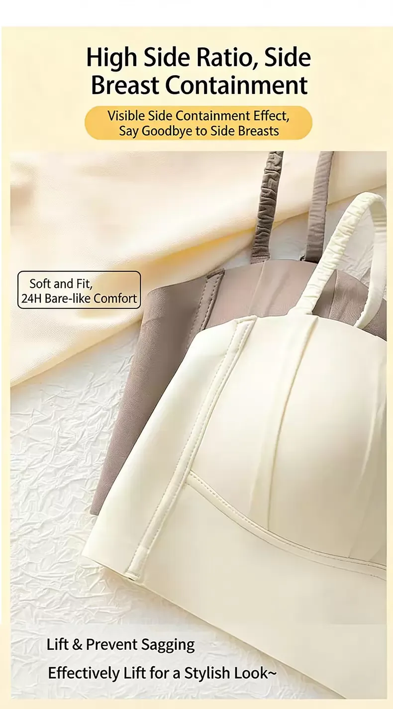 Strapless Wireless Push-Up Bra 11