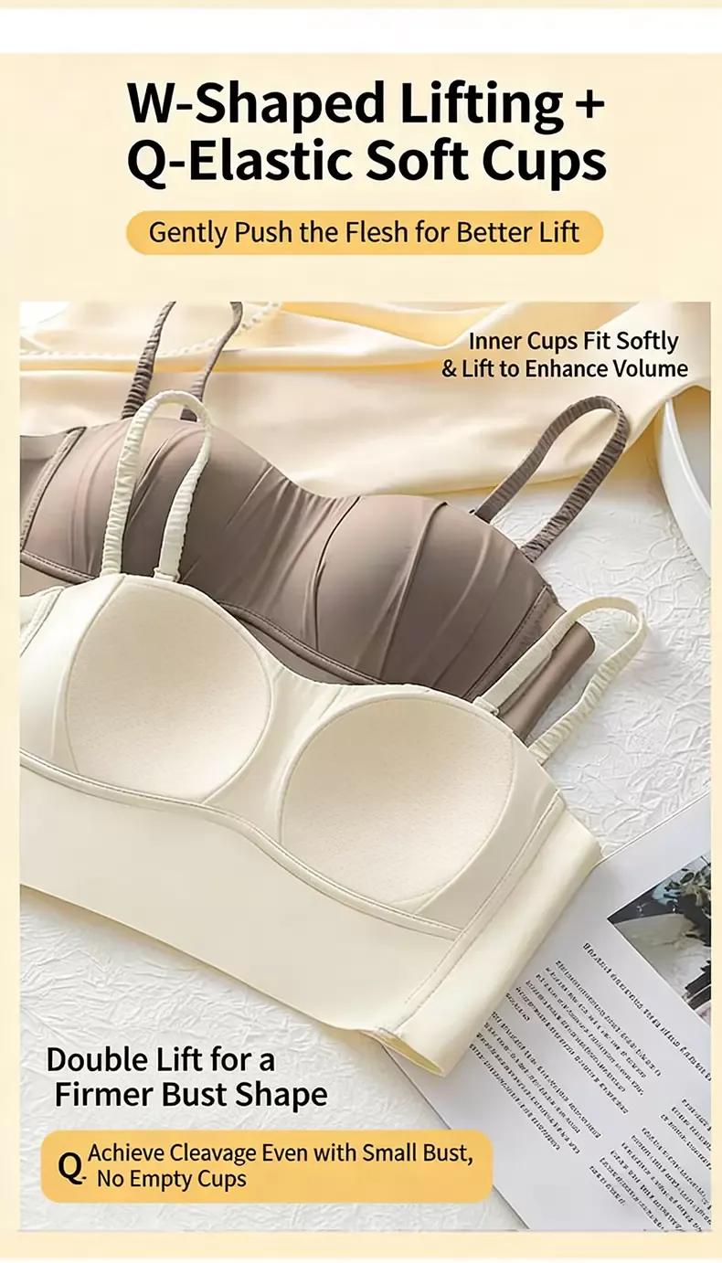 Strapless Wireless Push-Up Bra 12