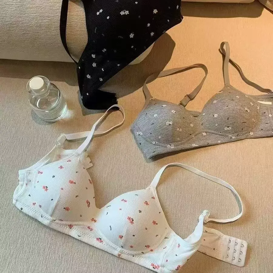 Floral Wireless Bra