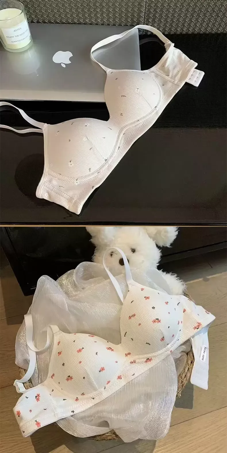 Floral Wireless Bra 10