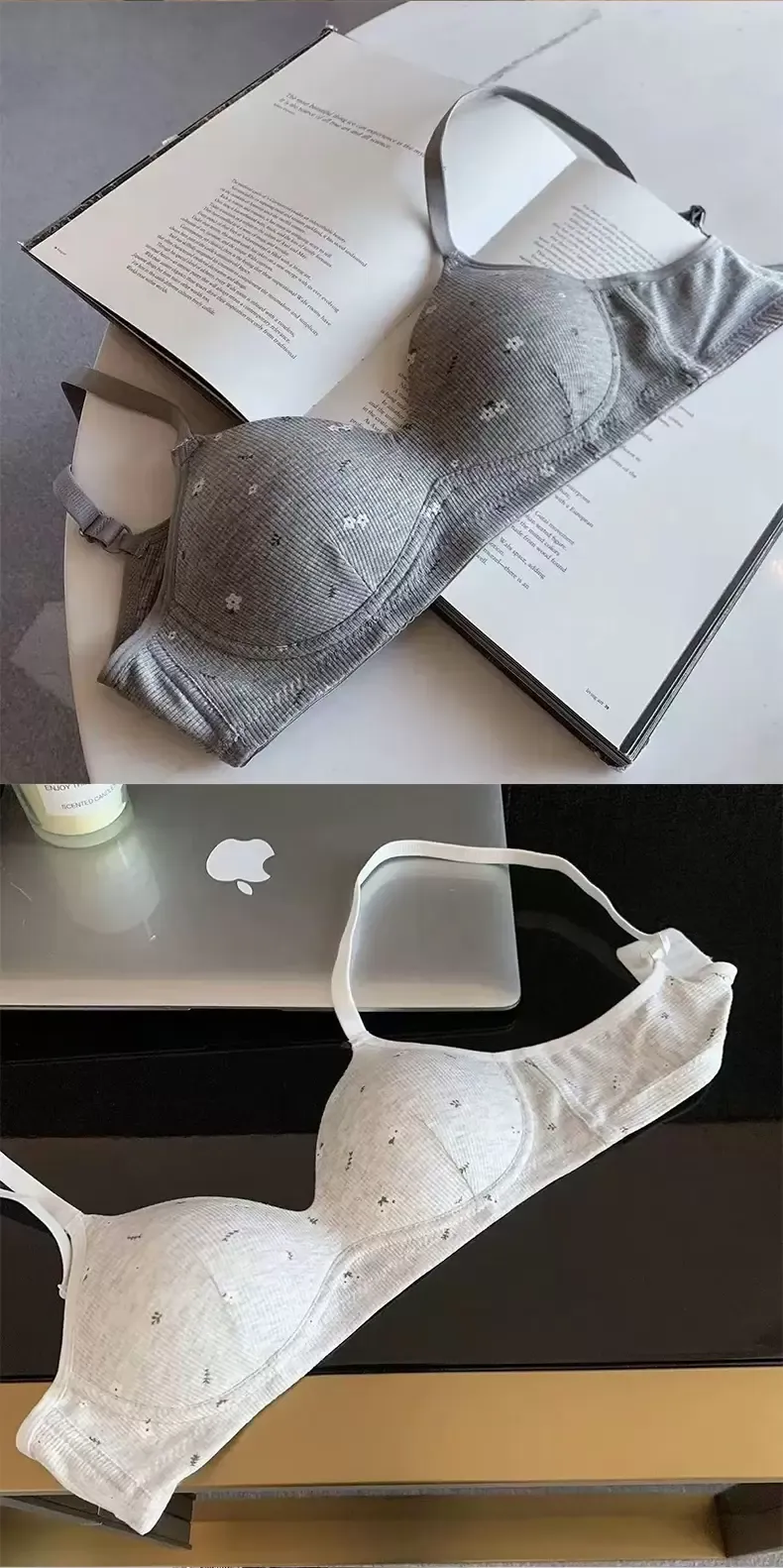 Floral Wireless Bra 11