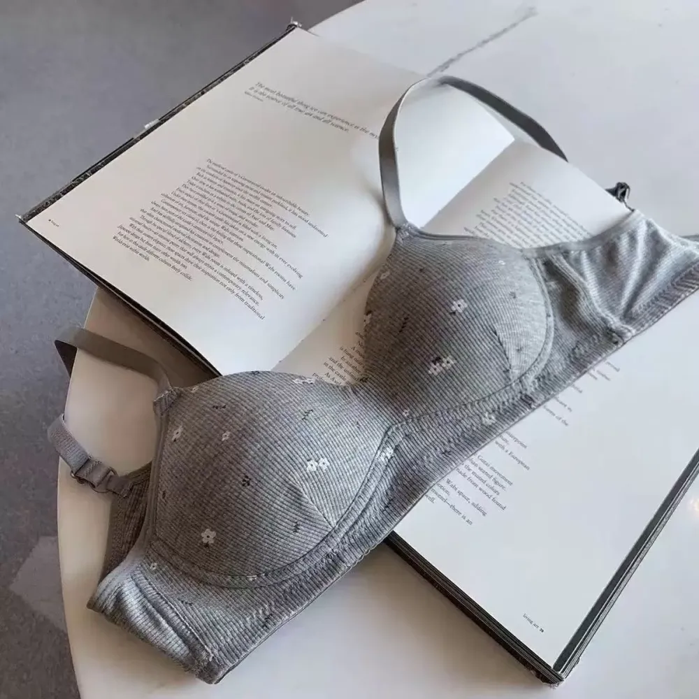 Floral Wireless Bra 4