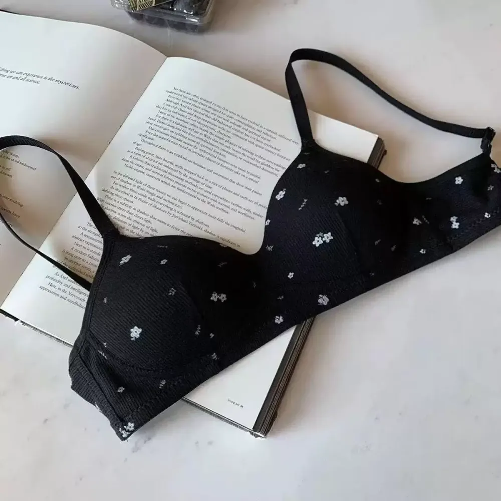 Floral Wireless Bra 5