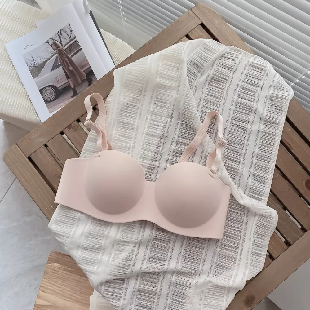 Wireless Demi Cup Push-Up Bra for Women – Seamless Support Bra with Lift, Shaping & Back Design 2