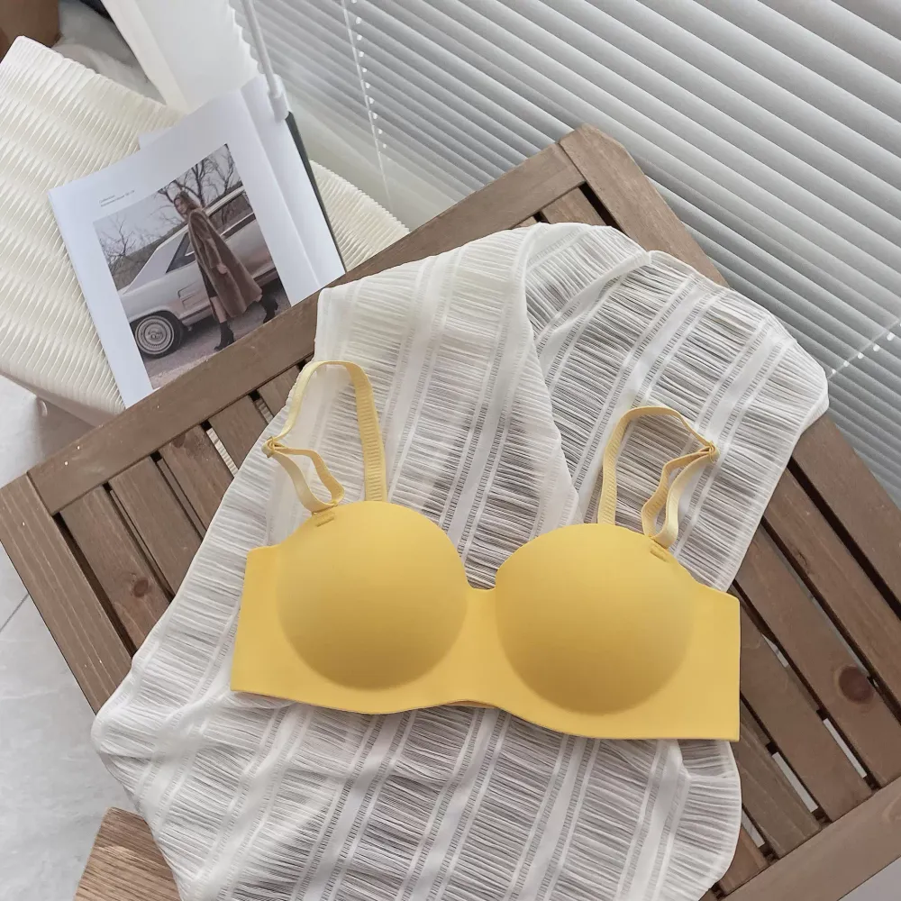 Wireless Demi Cup Push-Up Bra for Women – Seamless Support Bra with Lift, Shaping & Back Design 3