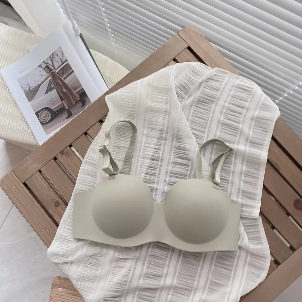 Wireless Demi Cup Push-Up Bra for Women – Seamless Support Bra with Lift, Shaping & Back Design 4