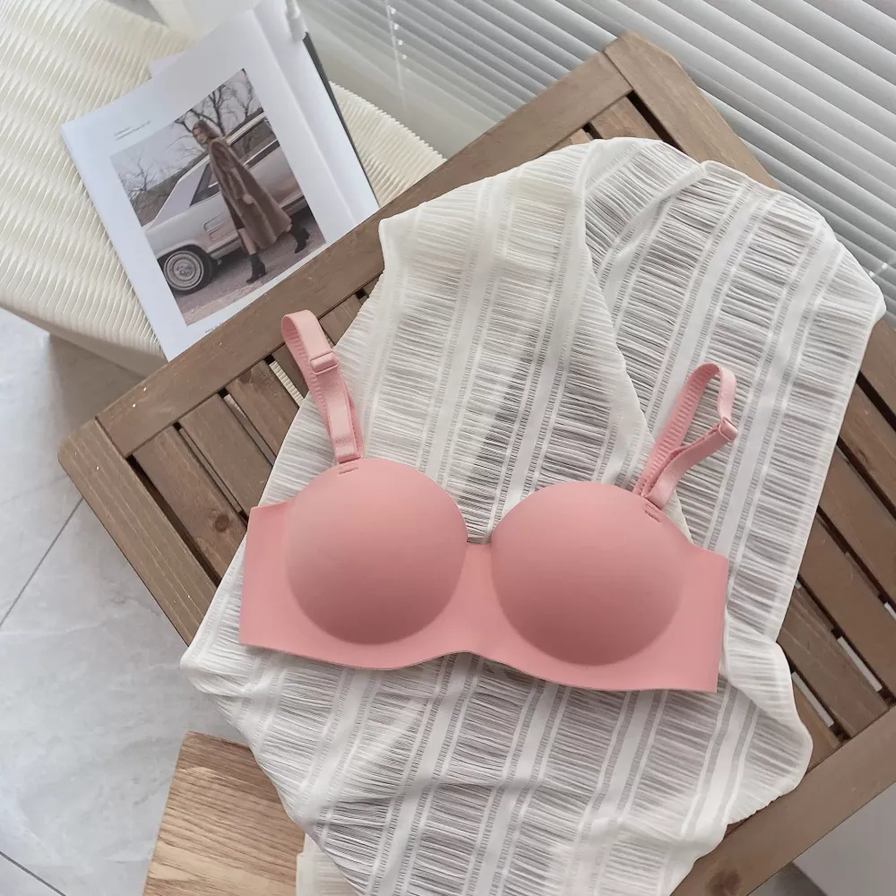 Wireless Demi Cup Push-Up Bra for Women – Seamless Support Bra with Lift, Shaping & Back Design 7