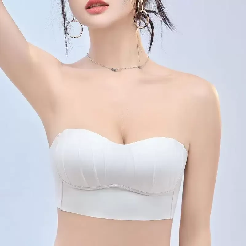 Strapless Wireless Push-Up Bra 5