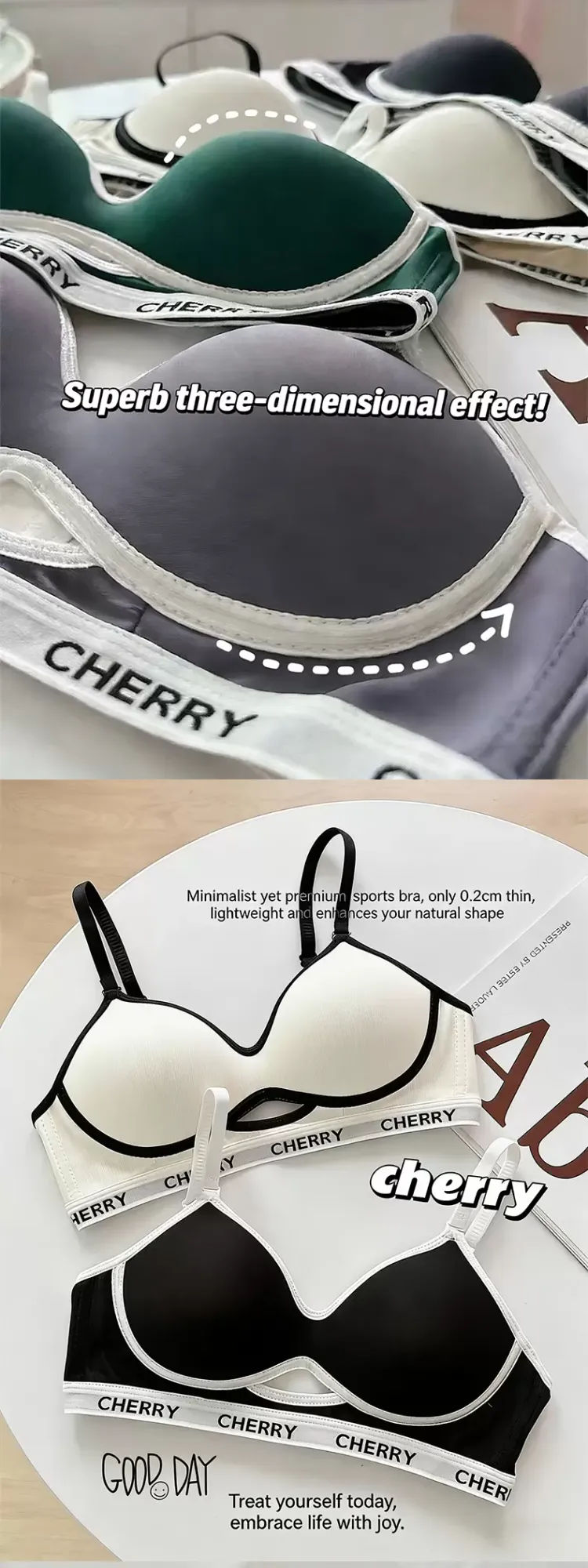 Wireless Sports Bra 14