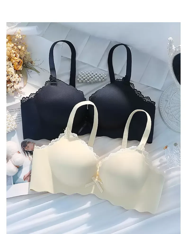 Wireless Seamless Bra Set - quality craftsmanship detail 2