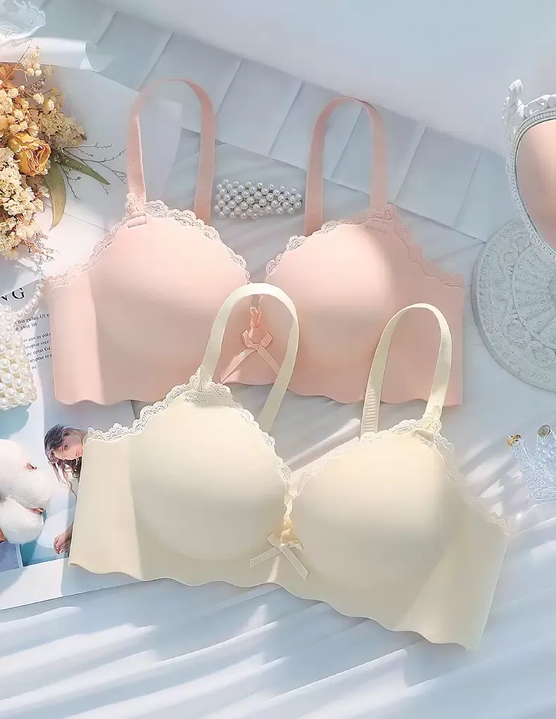 Wireless Seamless Bra Set - quality craftsmanship detail 9
