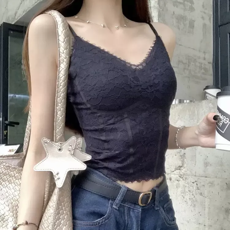 Lace Camisole Top - quality craftsmanship detail 3