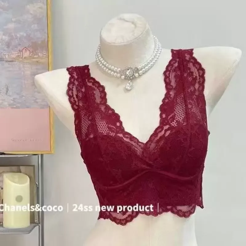 Sexy Lace Push-Up Bra Set 2