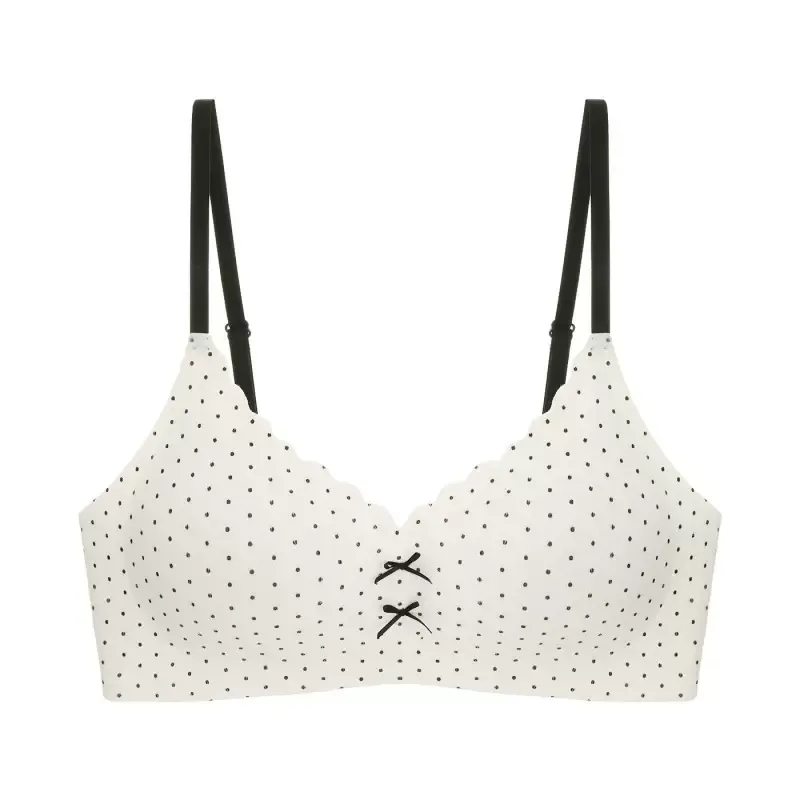 Cotton Lace Triangle Bra 5