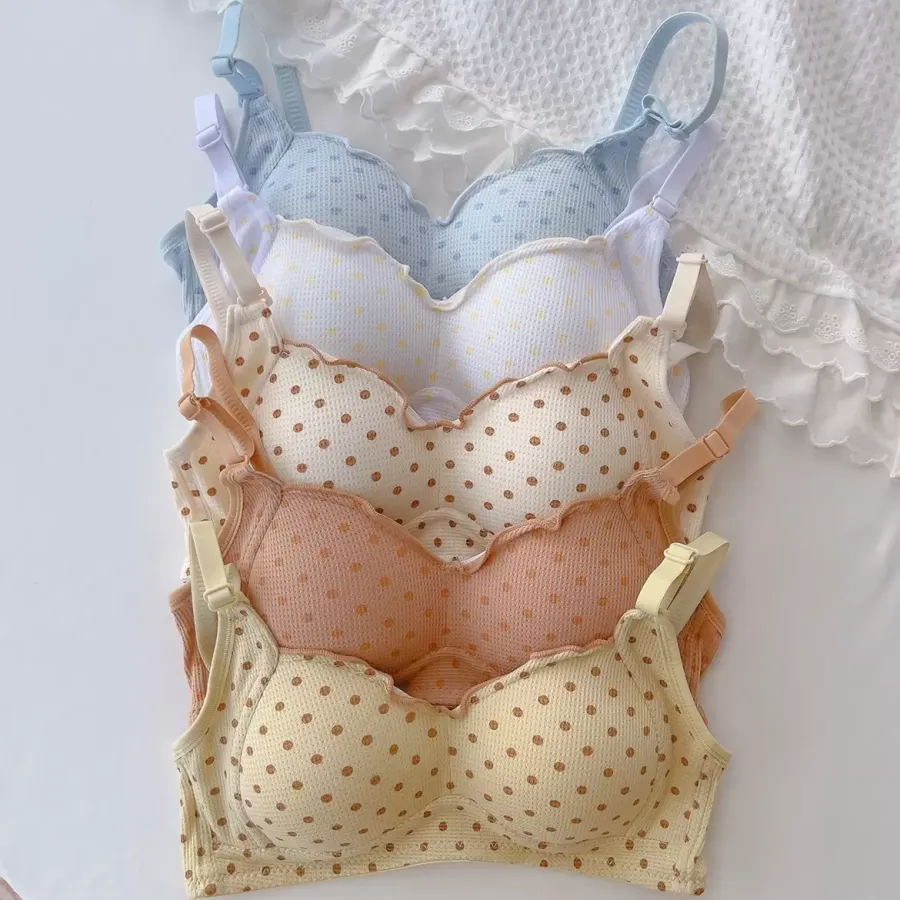 Japanese Lace Push Up Bra Set - quality craftsmanship detail 7