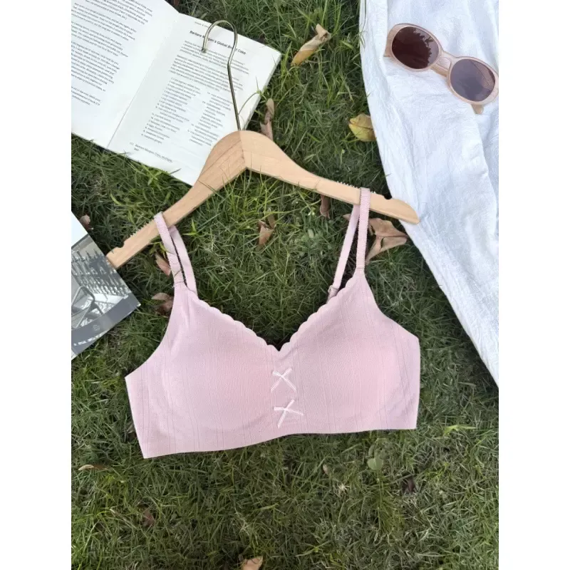 Seamless Wireless Knit Bra 7