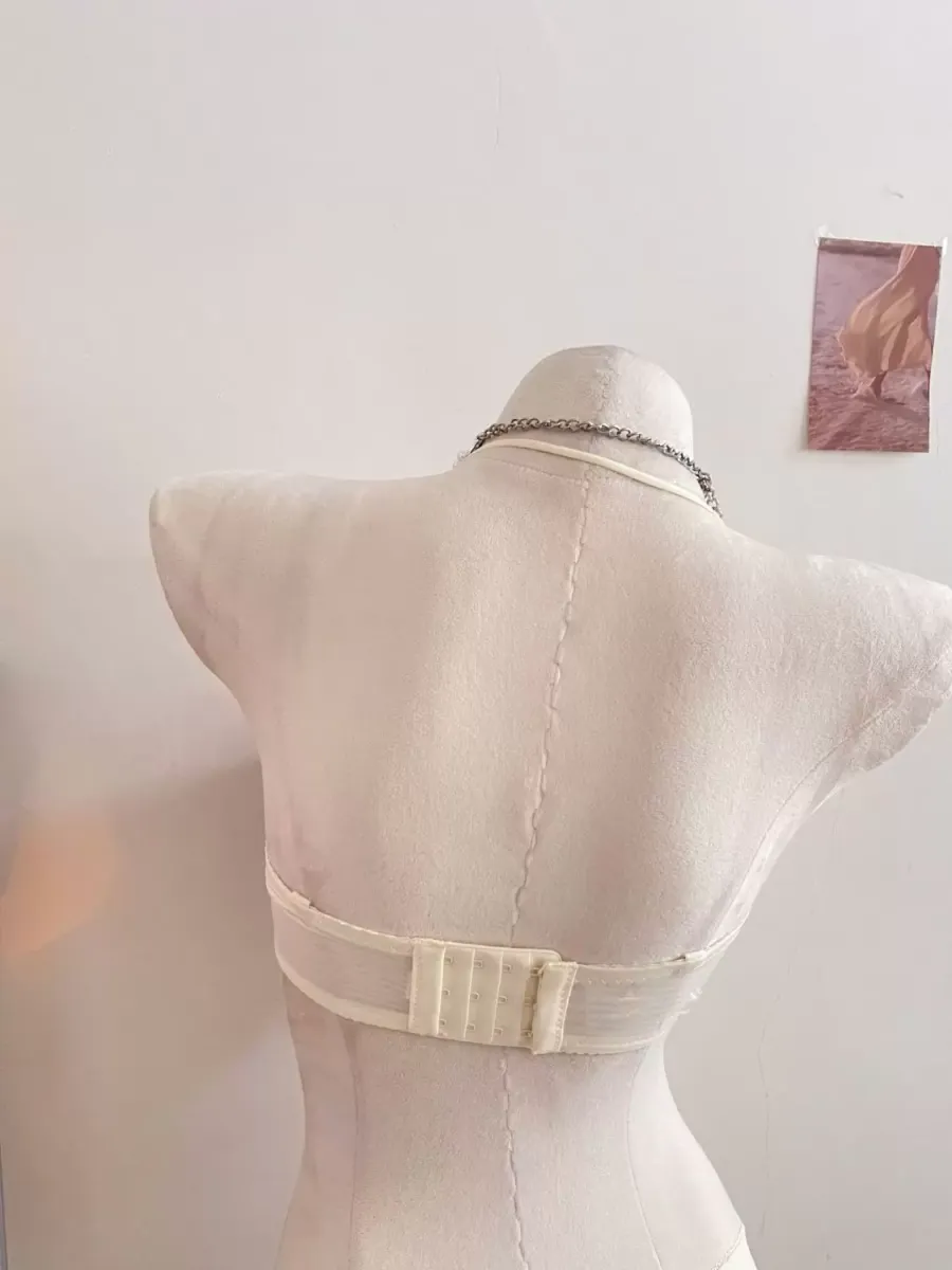 Sexy Lace Push Up Bra - quality craftsmanship detail 4