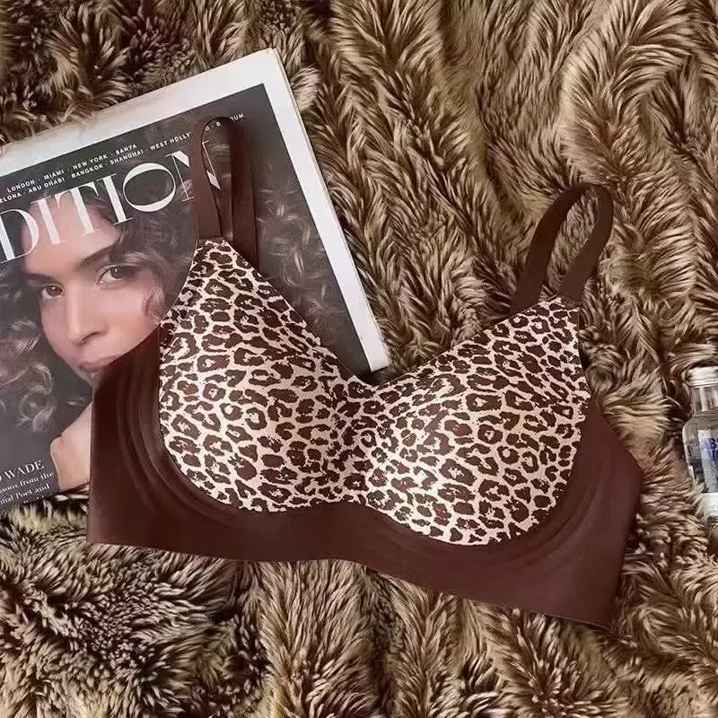 Leopard Print Push Up Bra 2