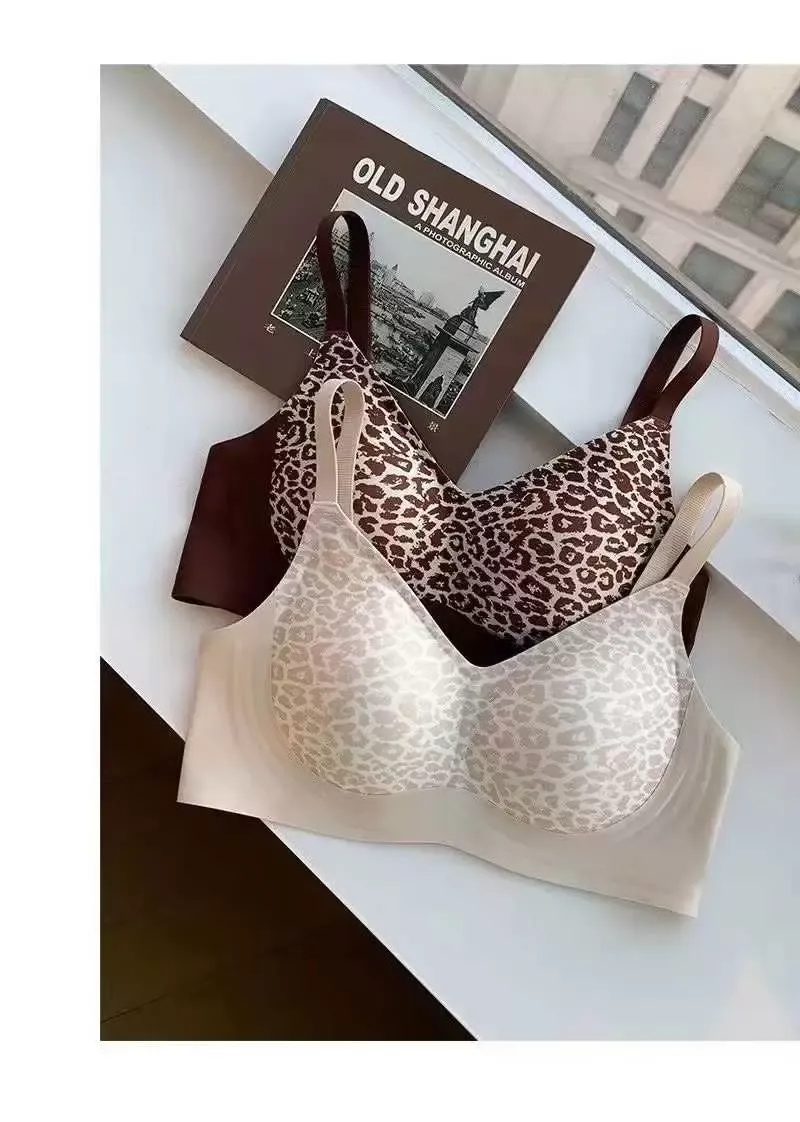 Leopard Print Push Up Bra 4