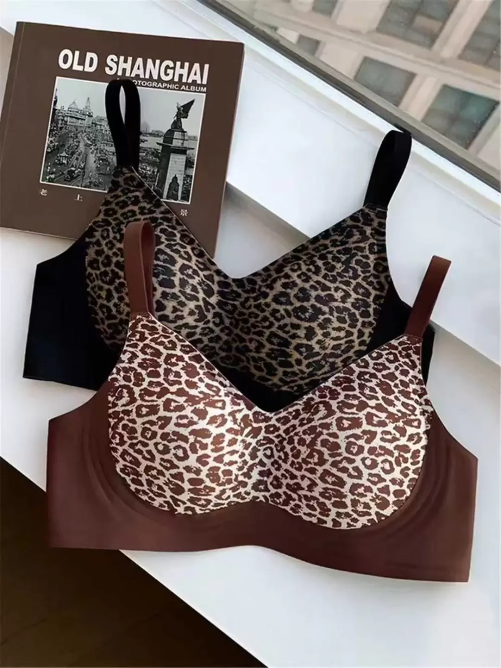 Leopard Print Push Up Bra 5