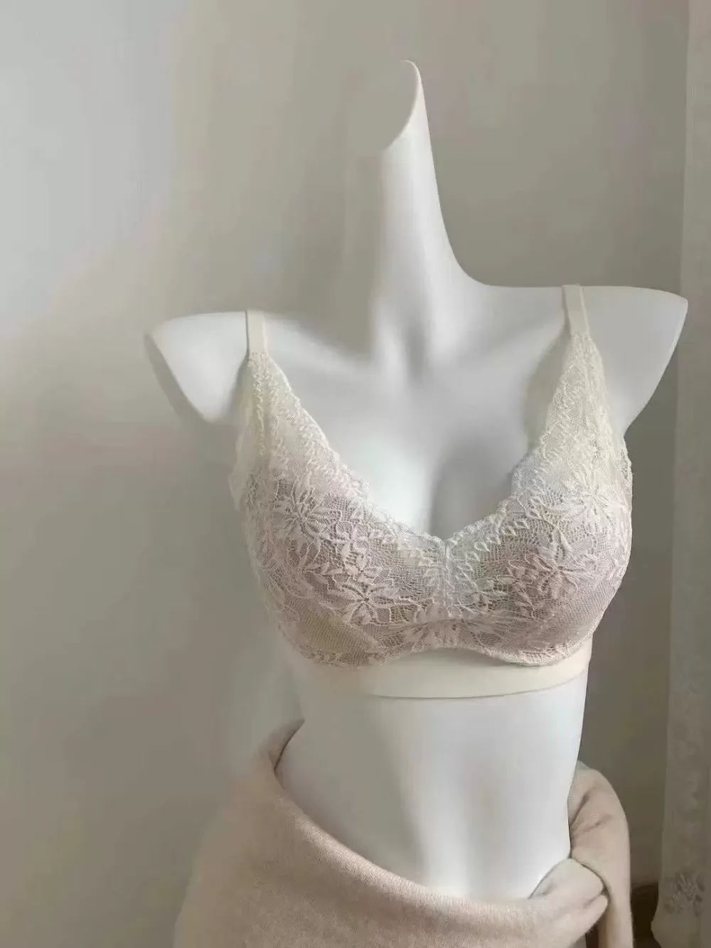 Floral Lace Push Up Bra 3