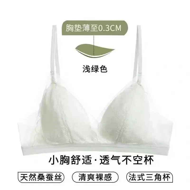 Silk Lace Push Up Bra 10