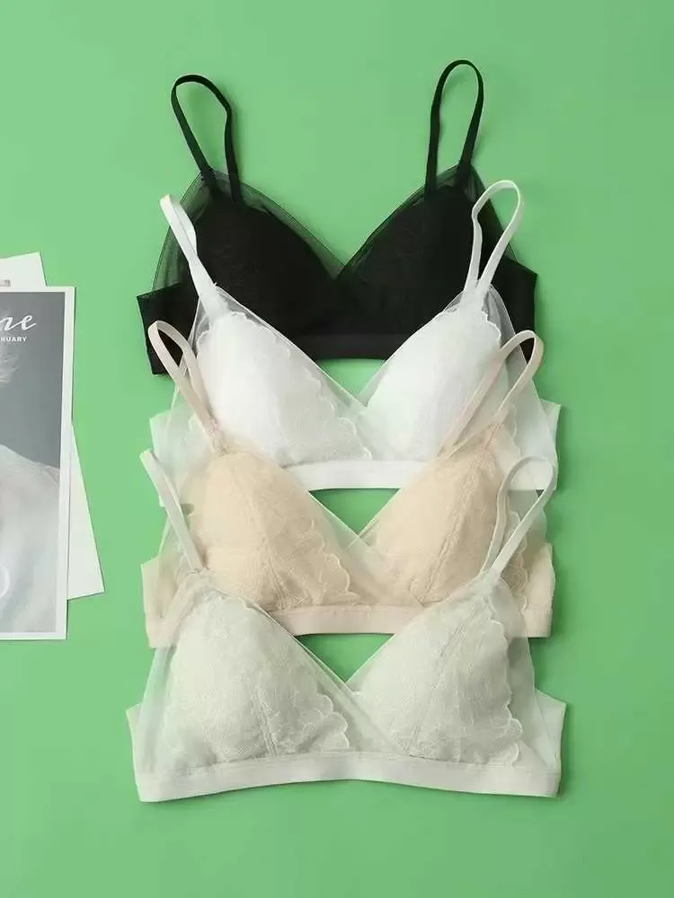 Silk Lace Push Up Bra 5