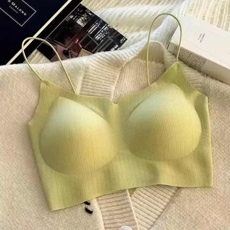 Seamless Wireless Push Up Bra 2