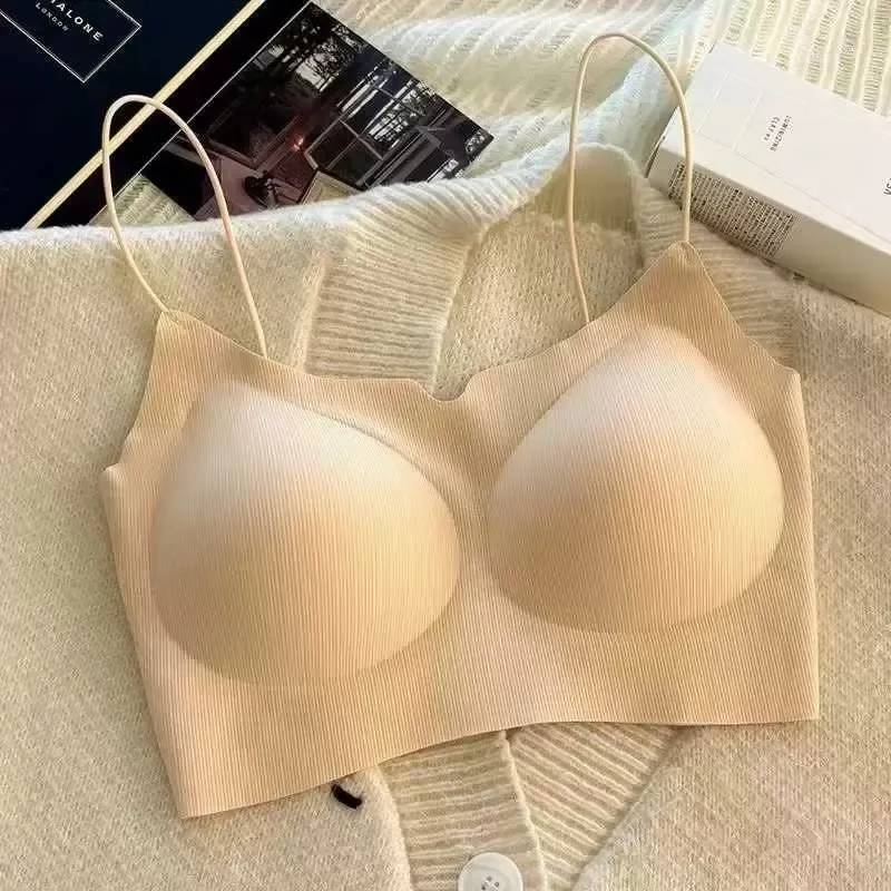 Seamless Wireless Push Up Bra 3