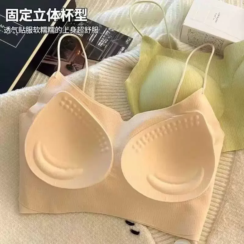 Seamless Wireless Push Up Bra 6