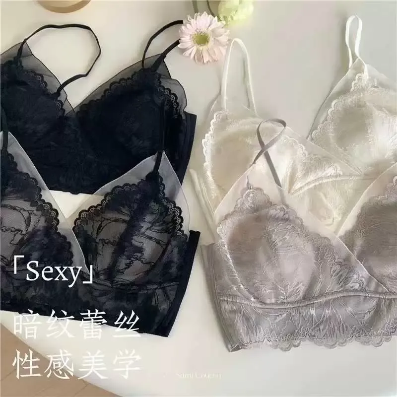French Lace Strapless Bra 10