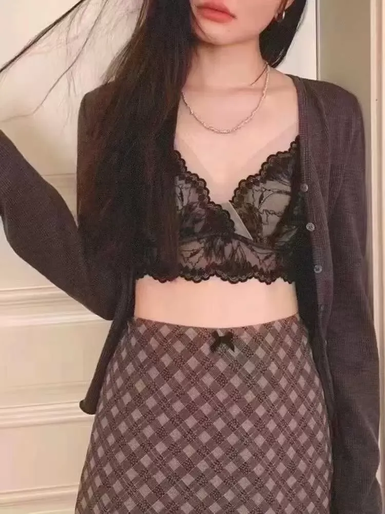 French Lace Strapless Bra 14