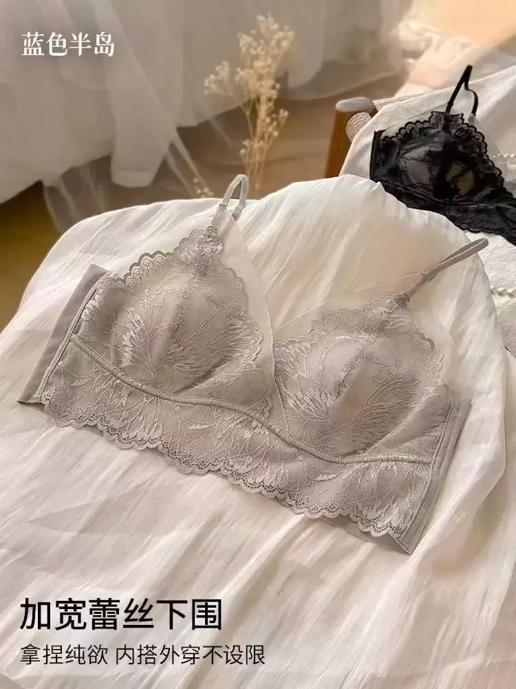 French Lace Strapless Bra 6