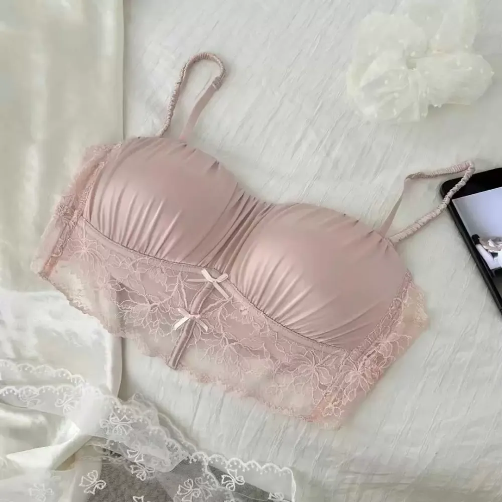 Bridal Satin Strapless Bra 10