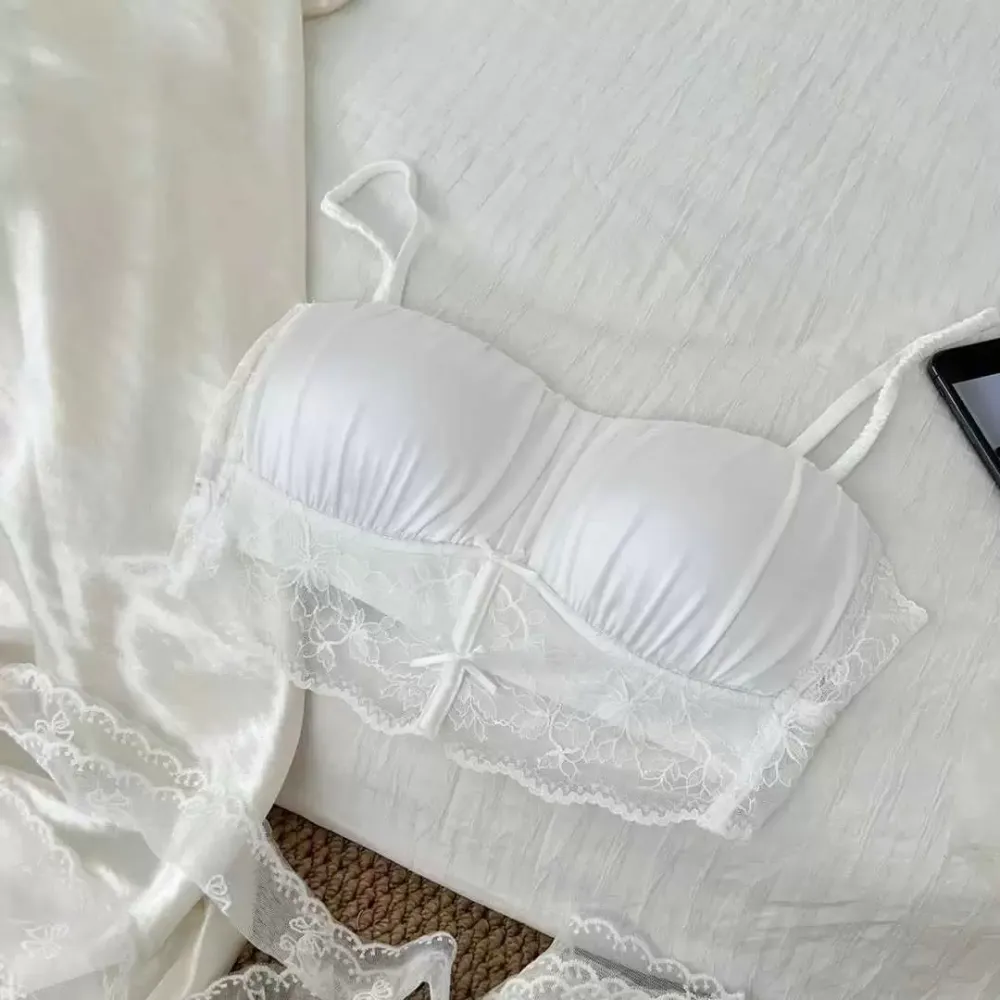 Bridal Satin Strapless Bra 11
