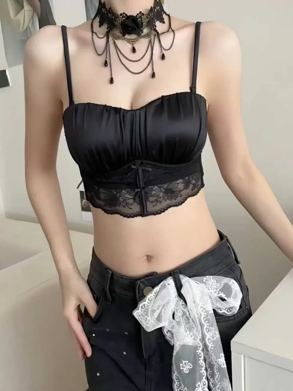 Bridal Satin Strapless Bra 4