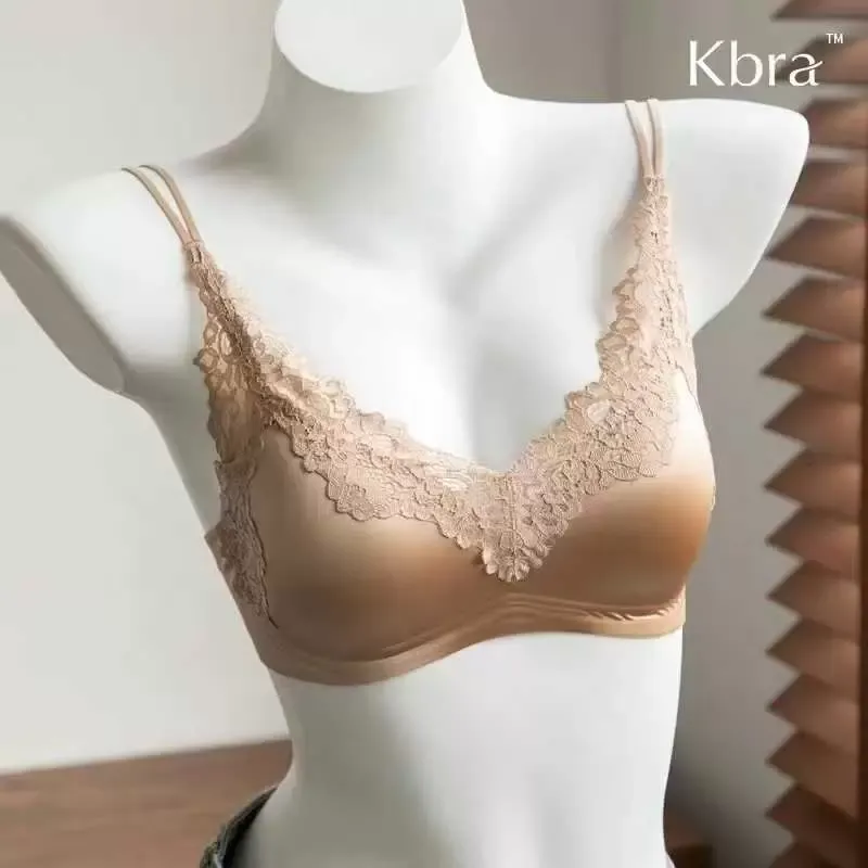 Satin Lace Push Up Bra 16